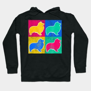 Shetland Sheepdog Pop Art Hoodie